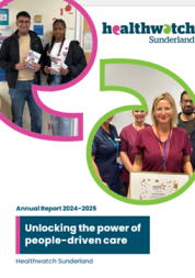 Front cover of the Annual Report