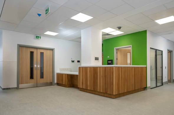 Inside the new Eye Infirmary Hospital