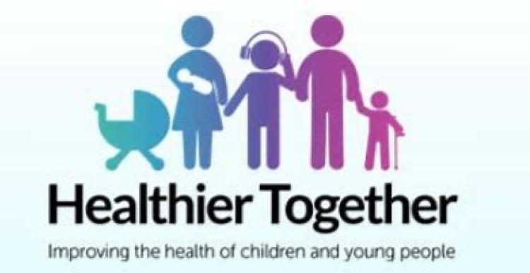 An image of the Healthier Together logo