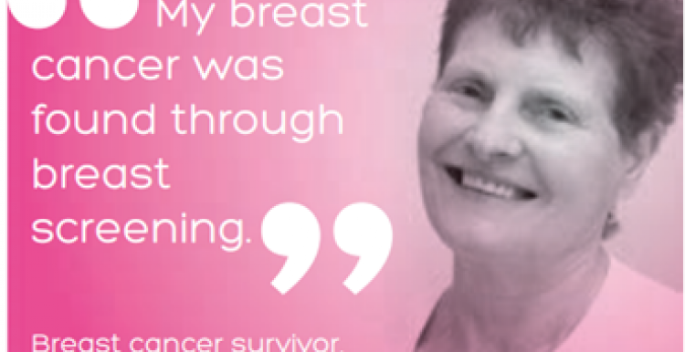 Breast cancer screening image Breast cancer screening image