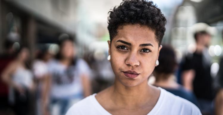 Headshot of a young woman