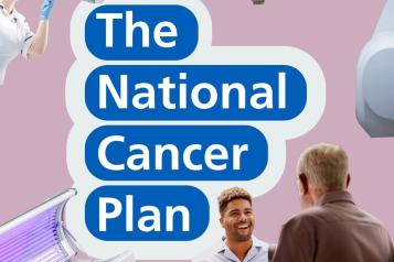 Front cover of the National Cancer Care Plan