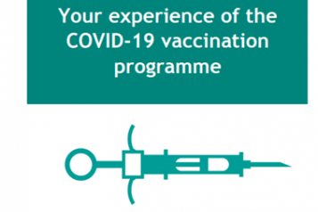 Healthwatch Sunderland report cover - Healthwatch graphic needle