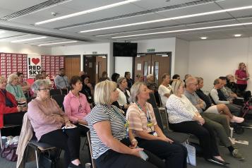 Healthwatch Sunderland Organ Donation Event attendees