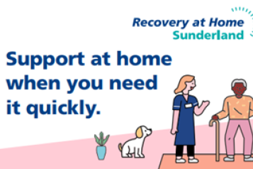 NHS Recovery at Home Sunderland front cover image