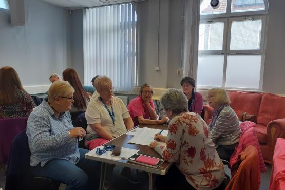 Healthwatch Sunderland volunteers at an event