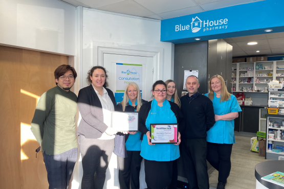 Blue House Pharmacy Star award