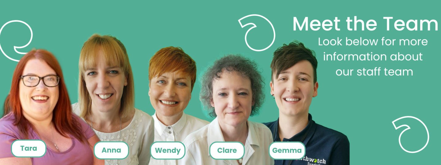 Healthwatch Sunderland Staff Team