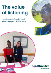 Front cover of the Annual Report